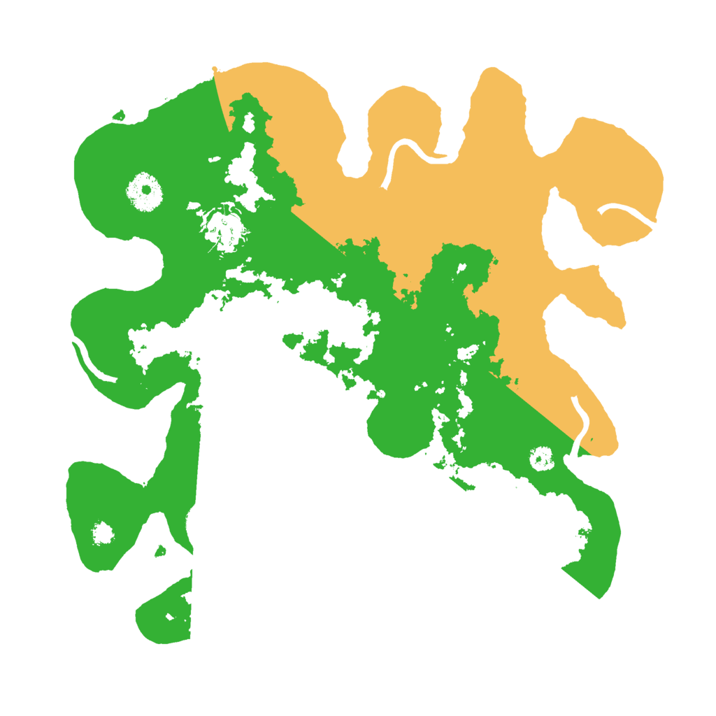 Biome Rust Map: Procedural Map, Size: 3000, Seed: 815583815