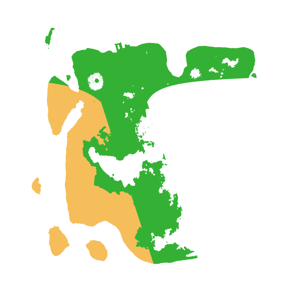 Biome Rust Map: Procedural Map, Size: 2700, Seed: 532567