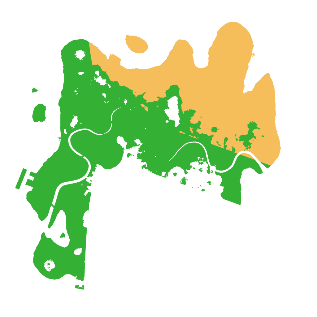 Biome Rust Map: Procedural Map, Size: 3000, Seed: 1626233350