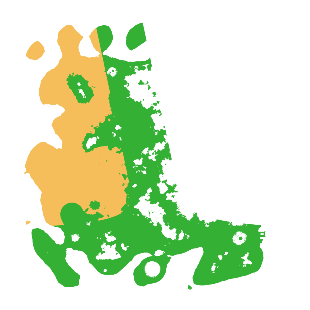 Biome Rust Map: Procedural Map, Size: 3500, Seed: 824012610