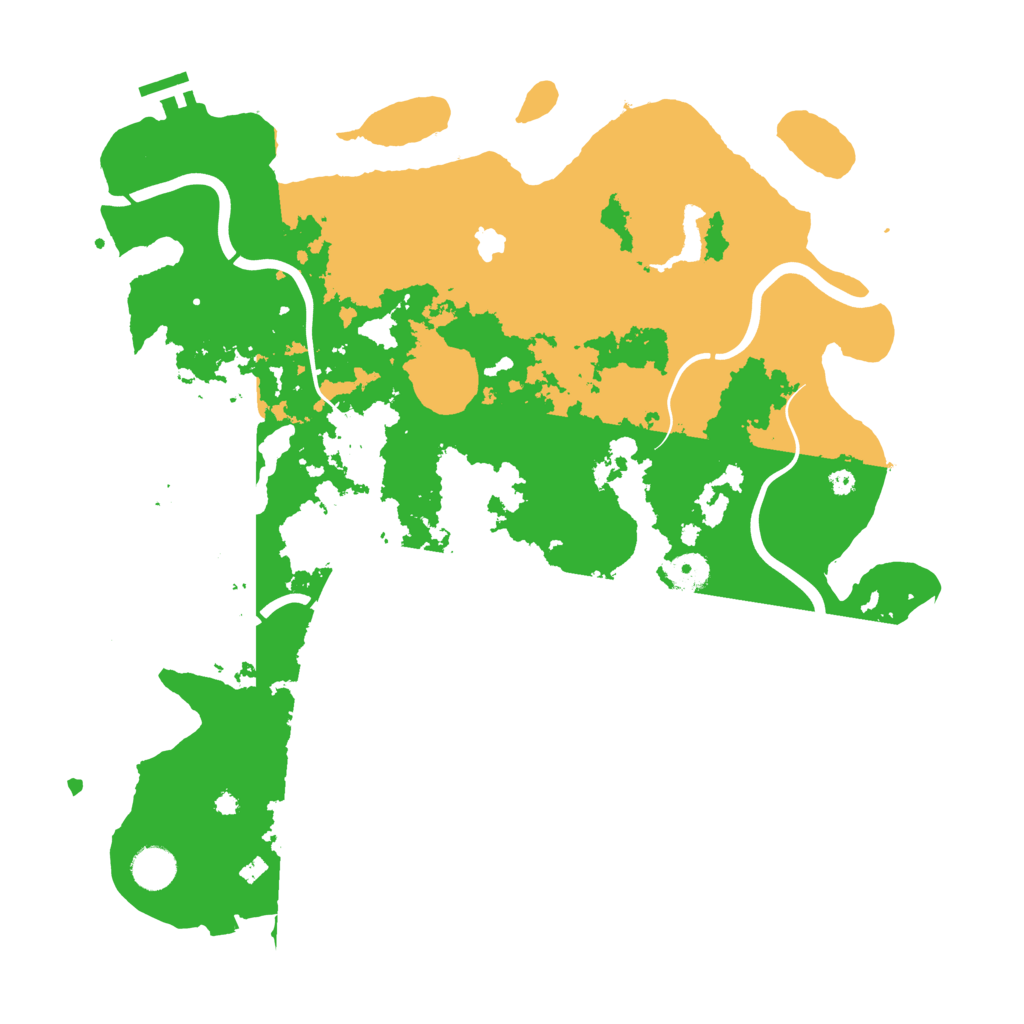 Biome Rust Map: Procedural Map, Size: 4100, Seed: 35036170