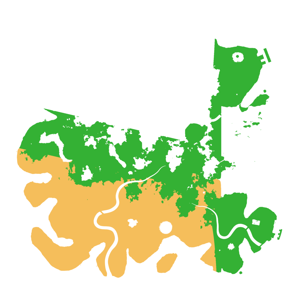Biome Rust Map: Procedural Map, Size: 4100, Seed: 56121475