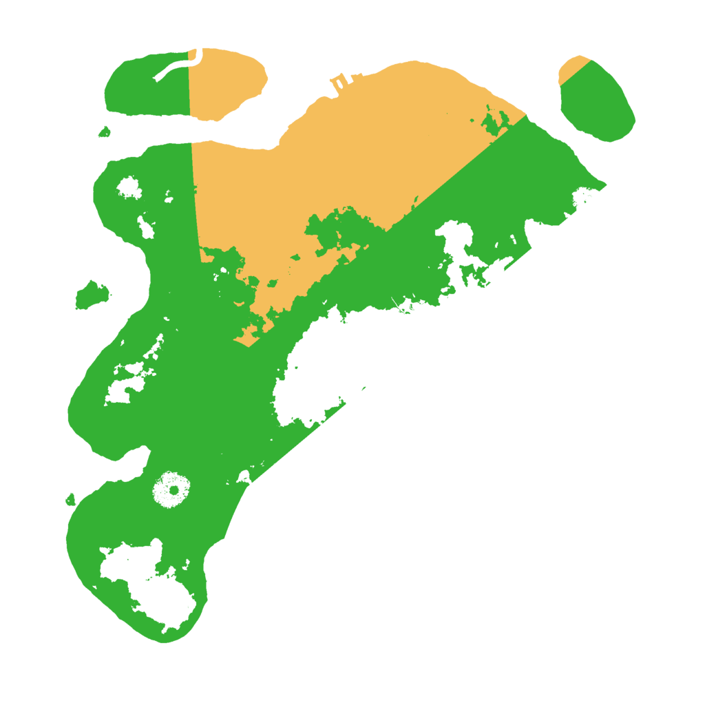 Biome Rust Map: Procedural Map, Size: 3000, Seed: 1448129650