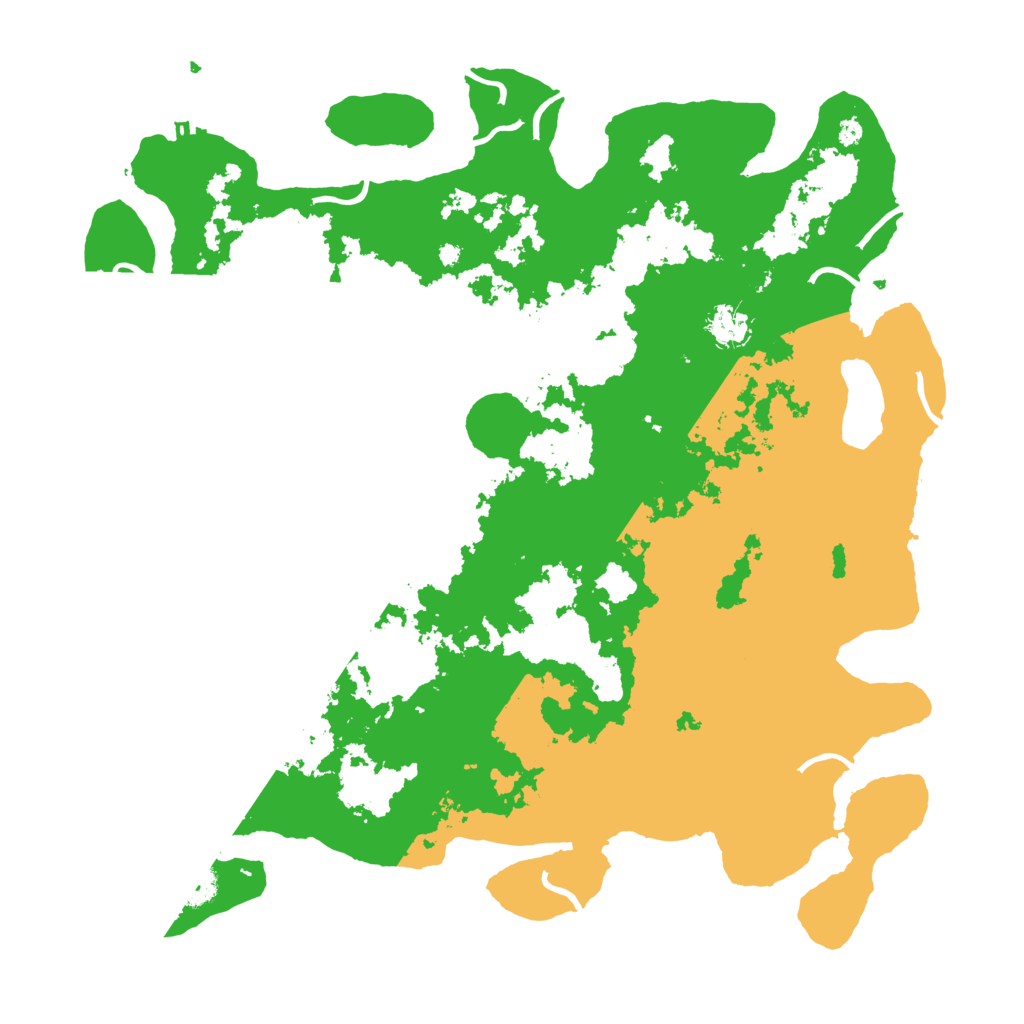 Biome Rust Map: Procedural Map, Size: 4300, Seed: 338299