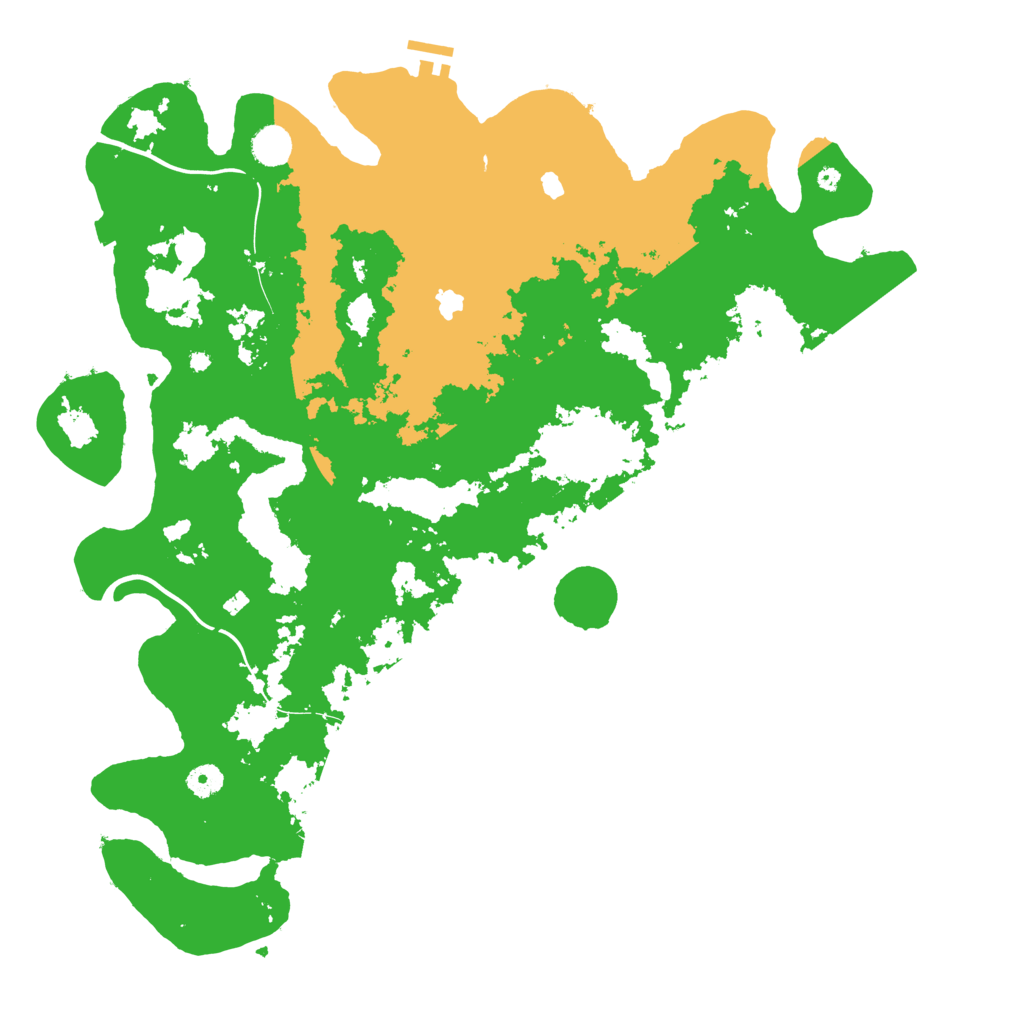 Biome Rust Map: Procedural Map, Size: 4500, Seed: 702511699