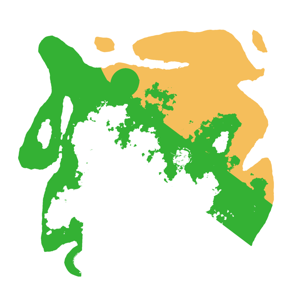 Biome Rust Map: Barren, Size: 3000, Seed: 1582777469