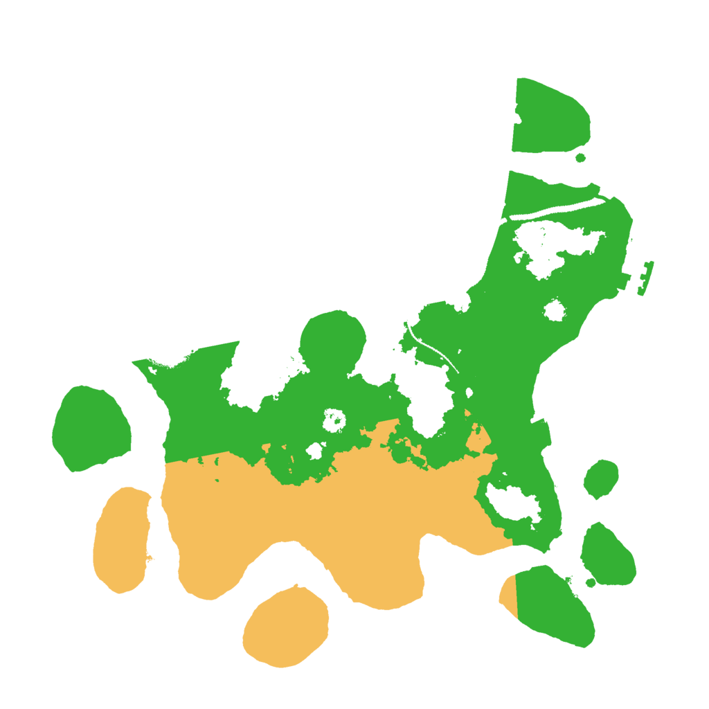 Biome Rust Map: Procedural Map, Size: 3000, Seed: 1738892274