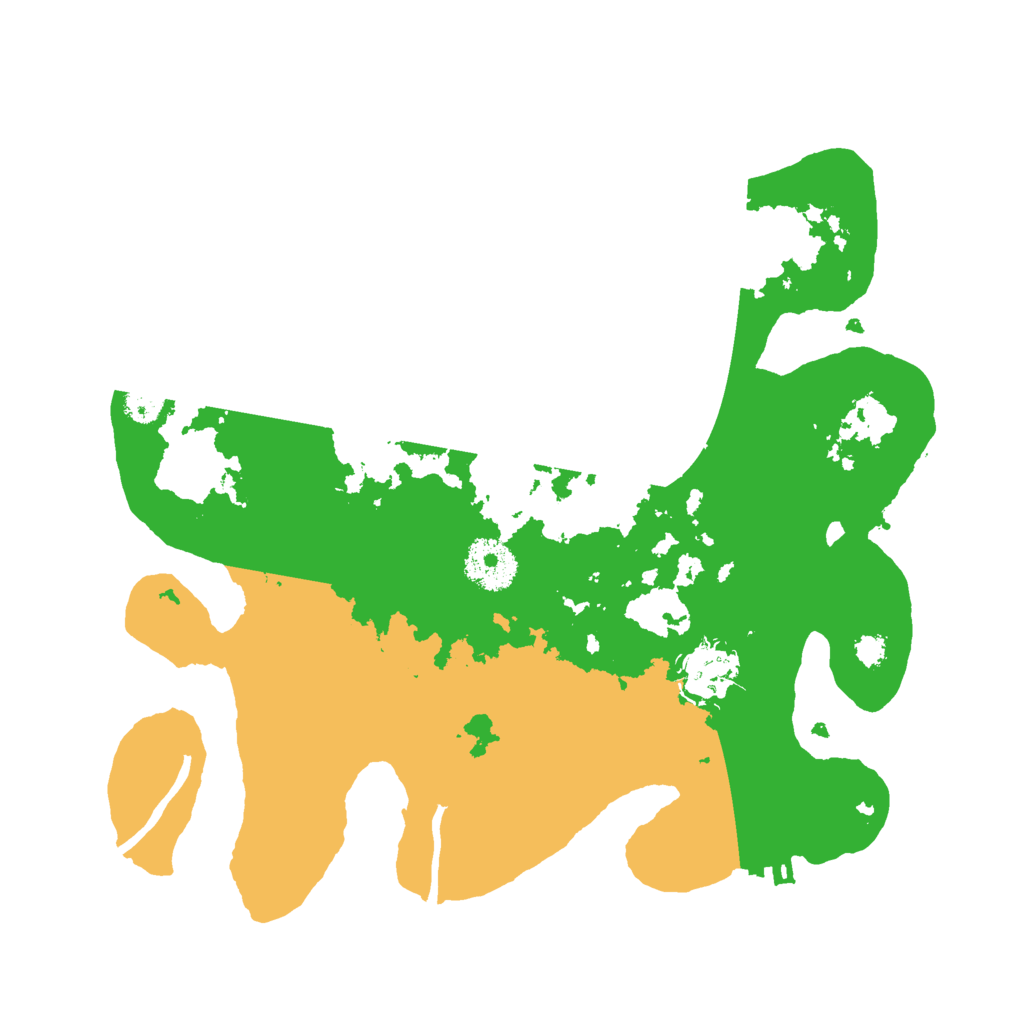 Biome Rust Map: Procedural Map, Size: 3000, Seed: 388353