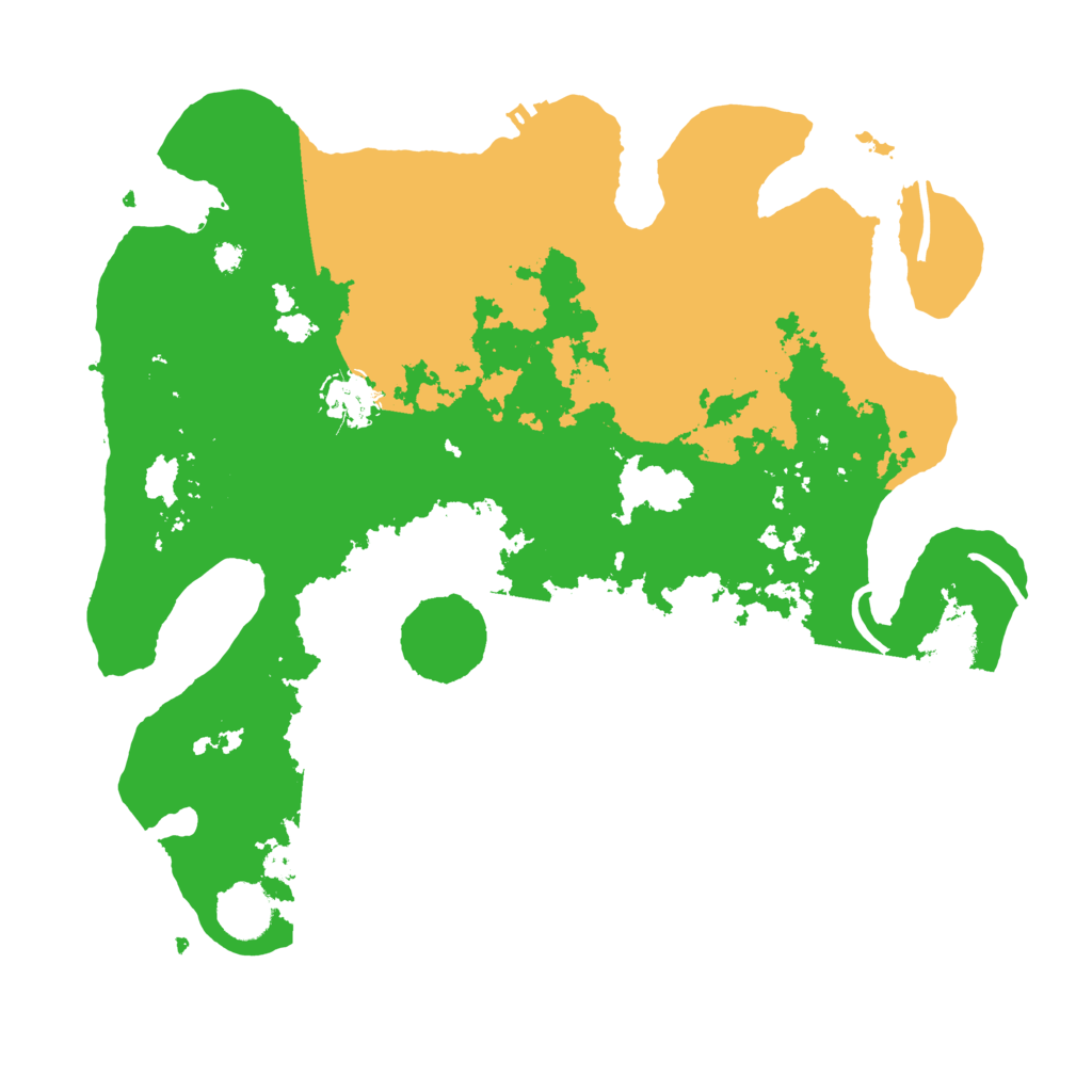 Biome Rust Map: Procedural Map, Size: 3500, Seed: 177162387