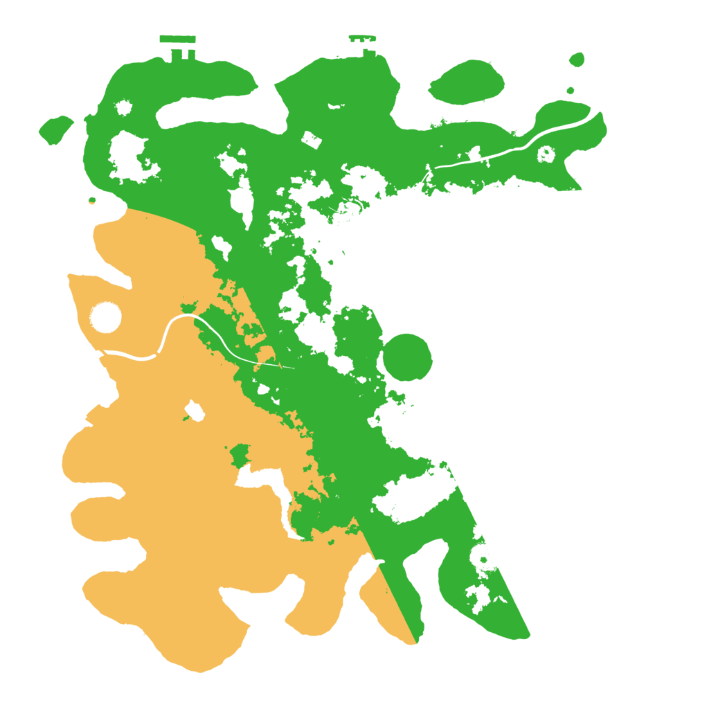 Biome Rust Map: Procedural Map, Size: 4000, Seed: 312743743