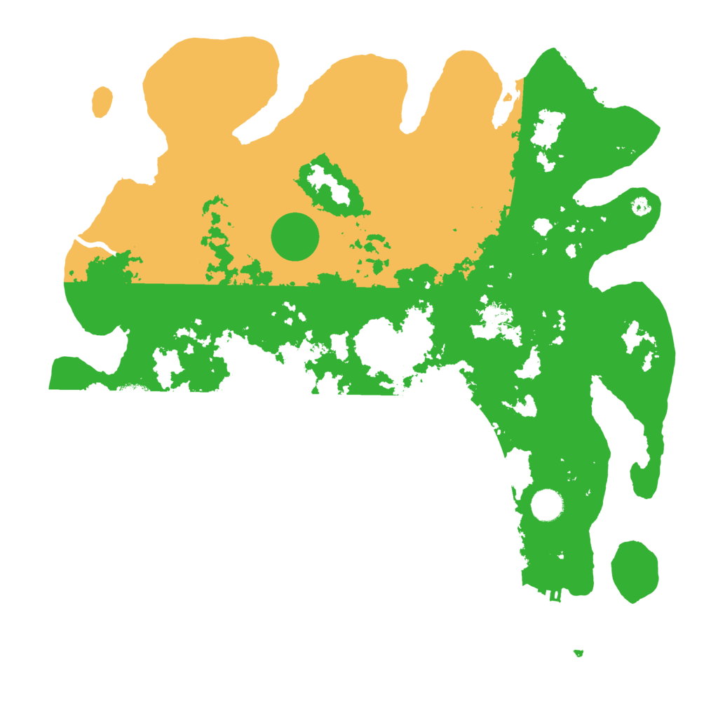 Biome Rust Map: Procedural Map, Size: 3950, Seed: 15117533