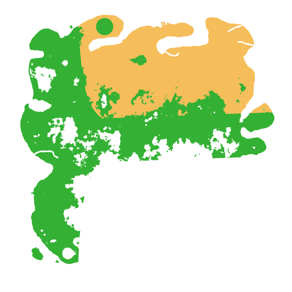 Biome Rust Map: Procedural Map, Size: 4500, Seed: 1724100044