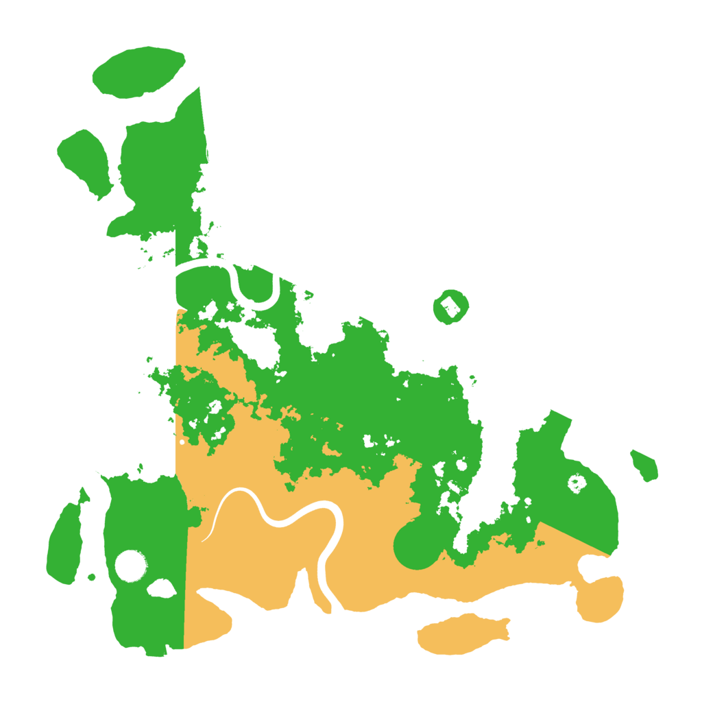 Biome Rust Map: Procedural Map, Size: 3900, Seed: 94274813