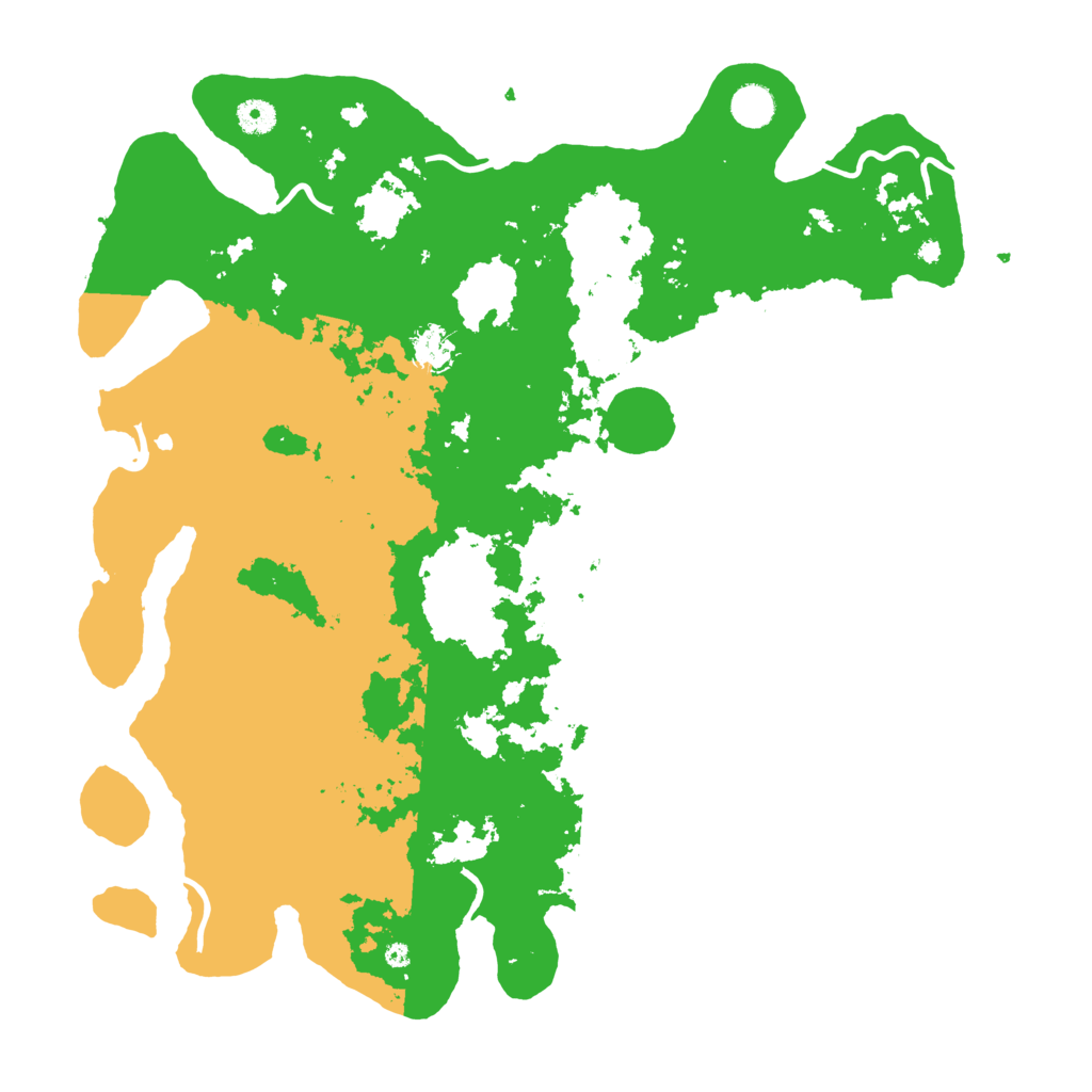 Biome Rust Map: Procedural Map, Size: 4400, Seed: 31381543