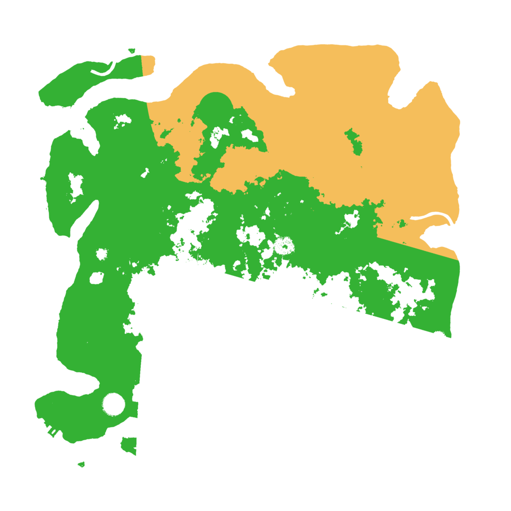 Biome Rust Map: Procedural Map, Size: 4000, Seed: 1522879589