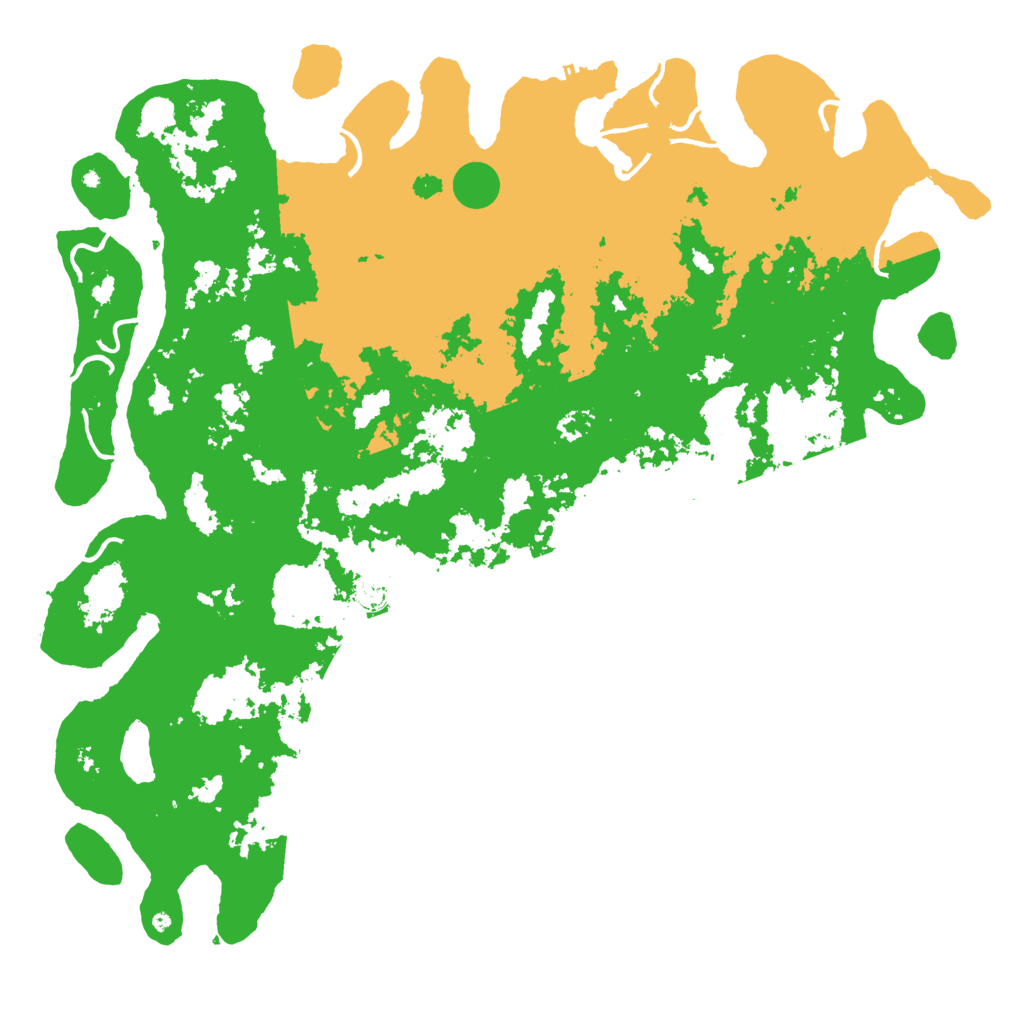 Biome Rust Map: Procedural Map, Size: 5750, Seed: 1256743798
