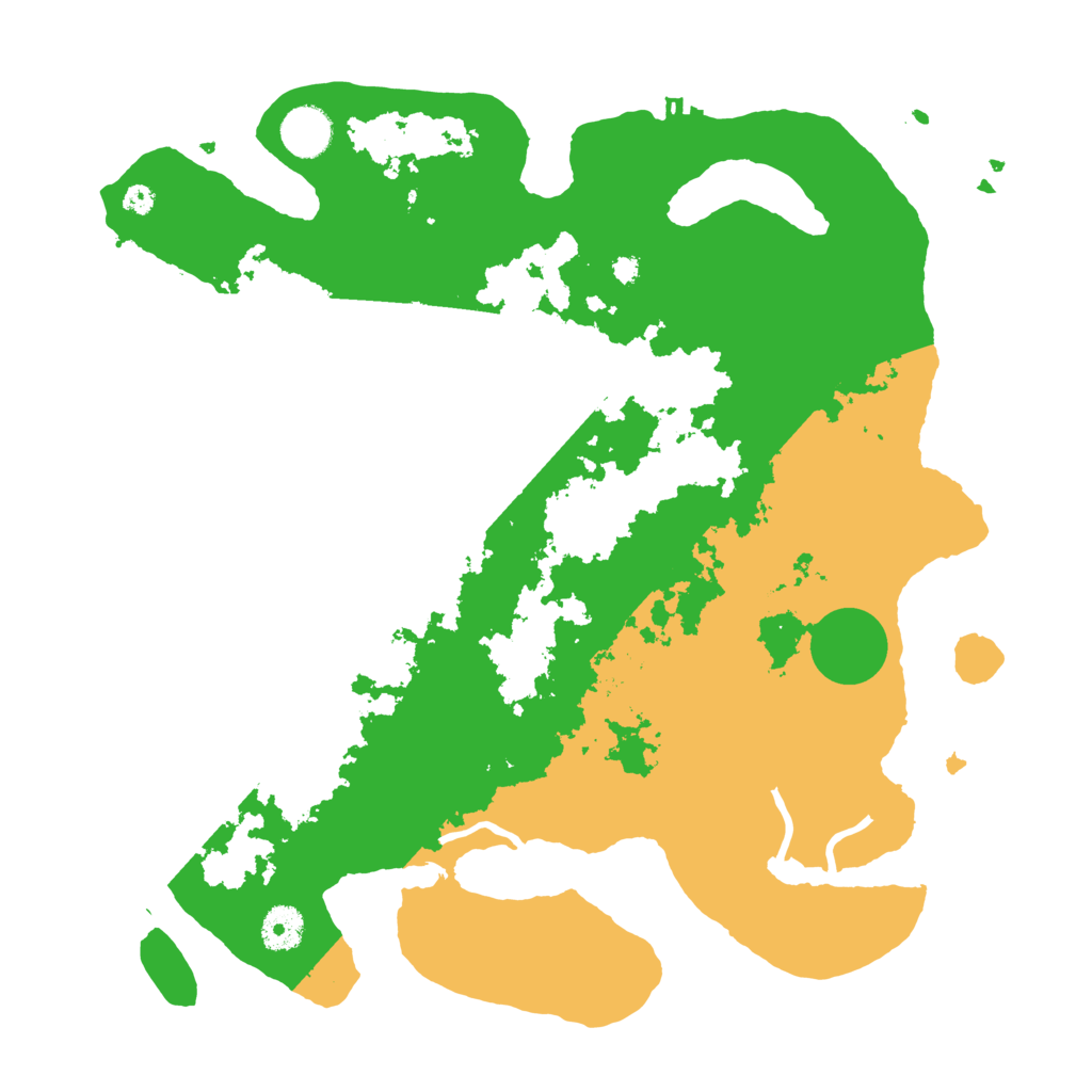 Biome Rust Map: Procedural Map, Size: 3750, Seed: 1148605