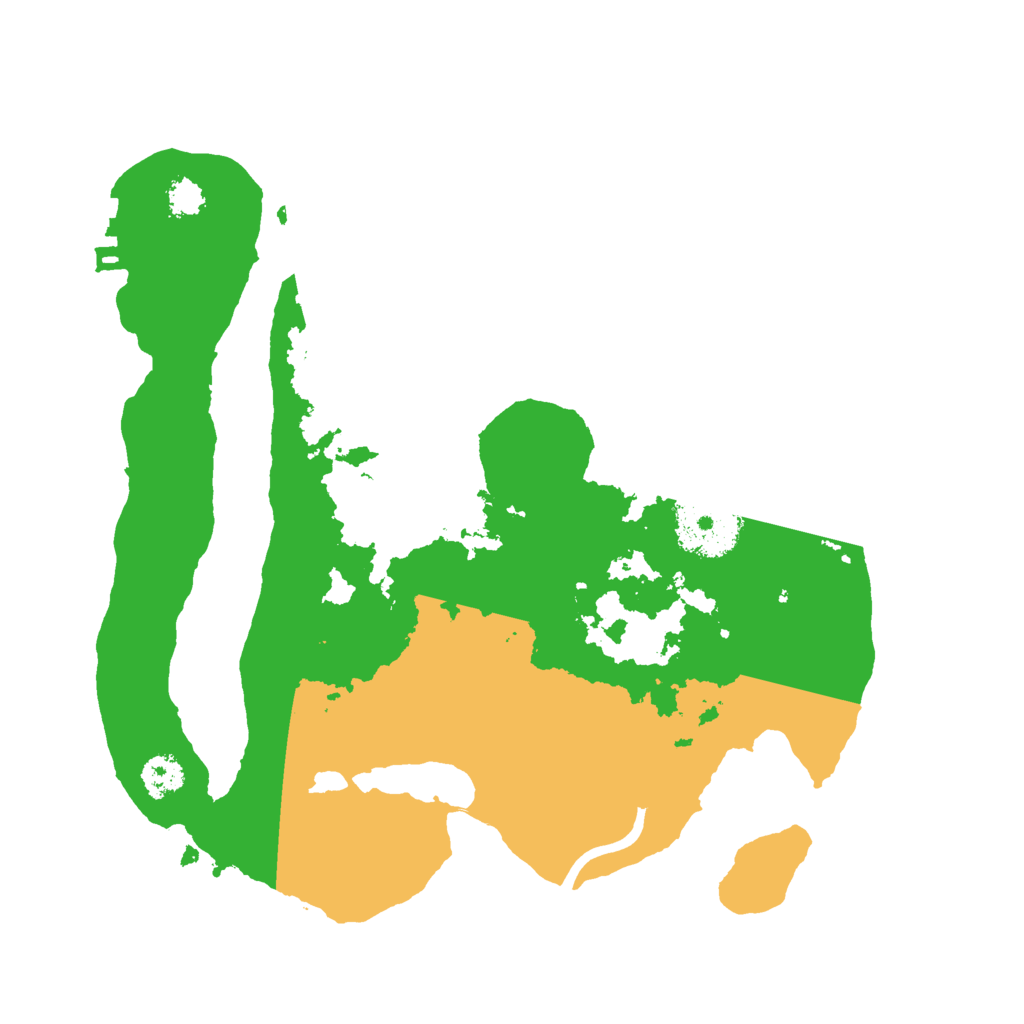 Biome Rust Map: Procedural Map, Size: 2550, Seed: 604