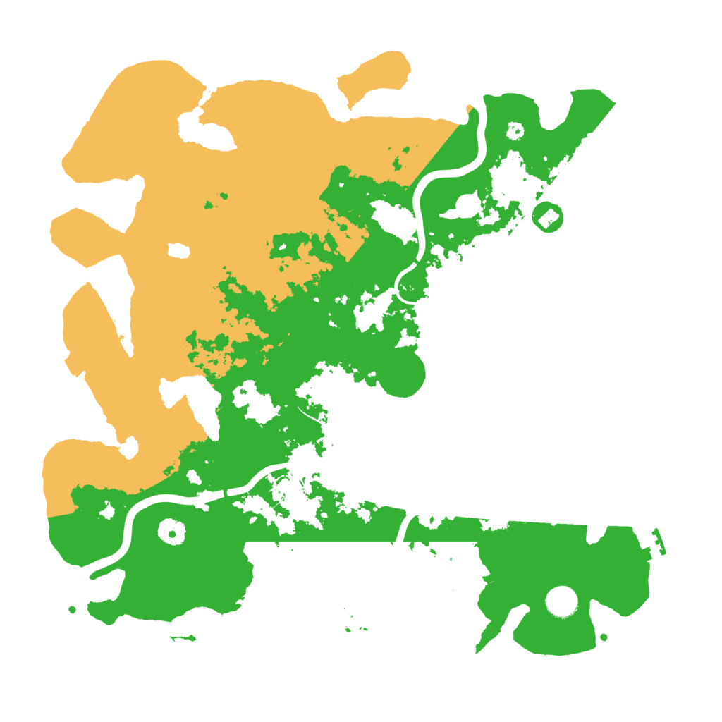 Biome Rust Map: Procedural Map, Size: 4000, Seed: 1059177548