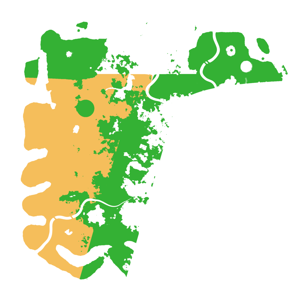 Biome Rust Map: Procedural Map, Size: 4500, Seed: 417994191
