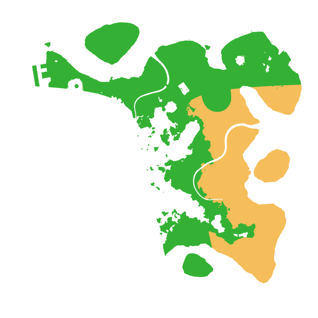 Biome Rust Map: Procedural Map, Size: 3000, Seed: 1259331