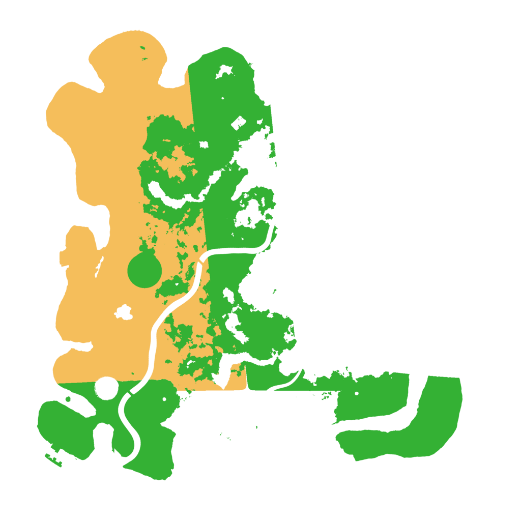 Biome Rust Map: Procedural Map, Size: 4000, Seed: 668118021