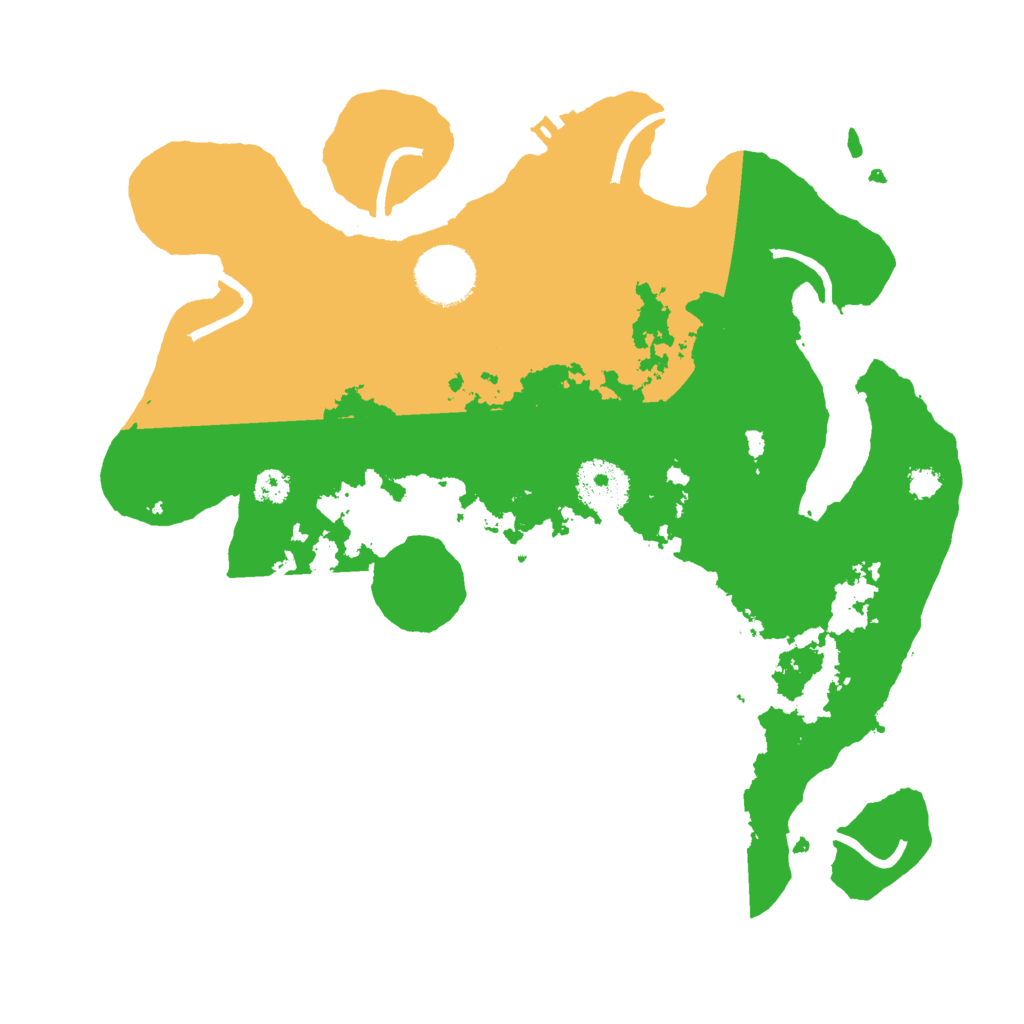 Biome Rust Map: Procedural Map, Size: 3000, Seed: 1942716192