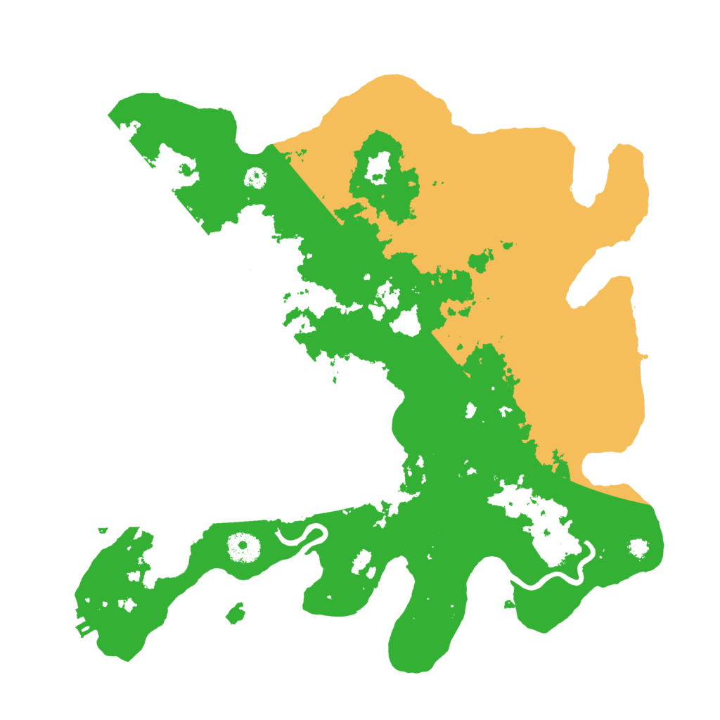 Biome Rust Map: Procedural Map, Size: 3400, Seed: 90295103