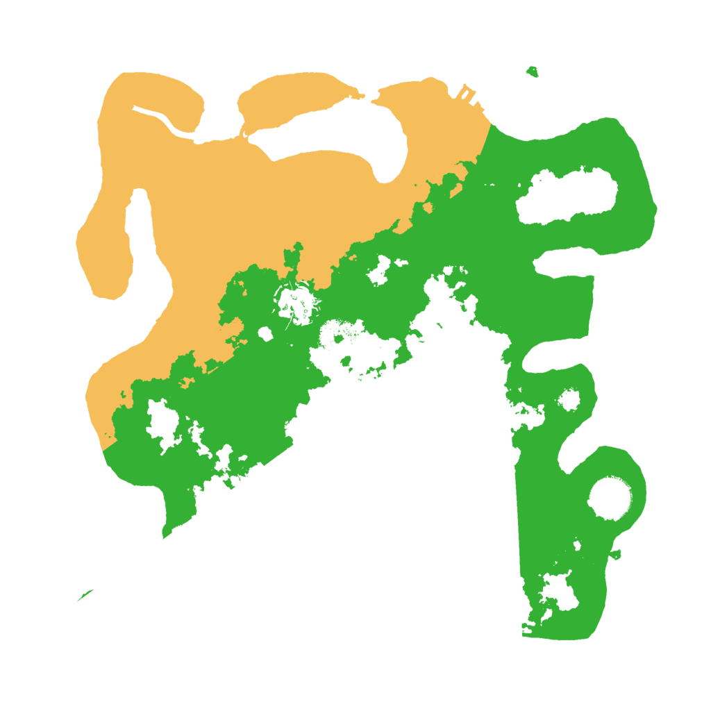 Biome Rust Map: Procedural Map, Size: 3000, Seed: 31559