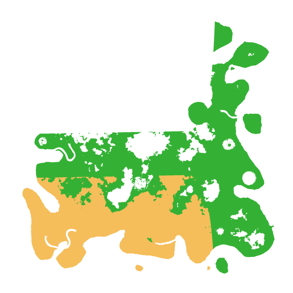 Biome Rust Map: Procedural Map, Size: 3800, Seed: 222222