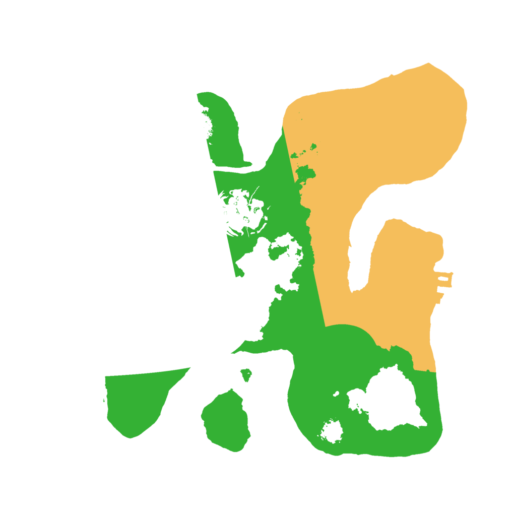 Biome Rust Map: Procedural Map, Size: 2100, Seed: 200