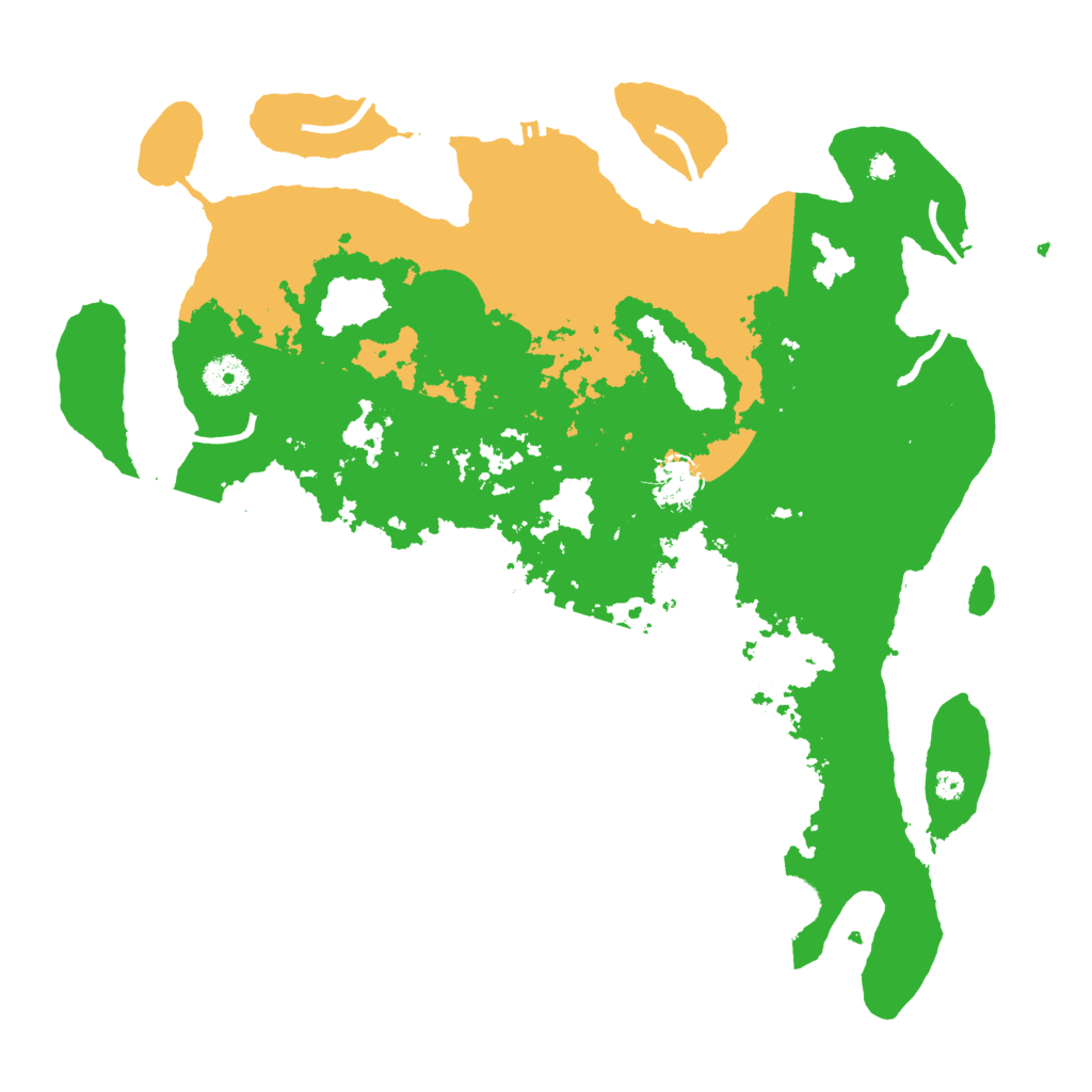 Biome Rust Map: Procedural Map, Size: 3850, Seed: 61015093