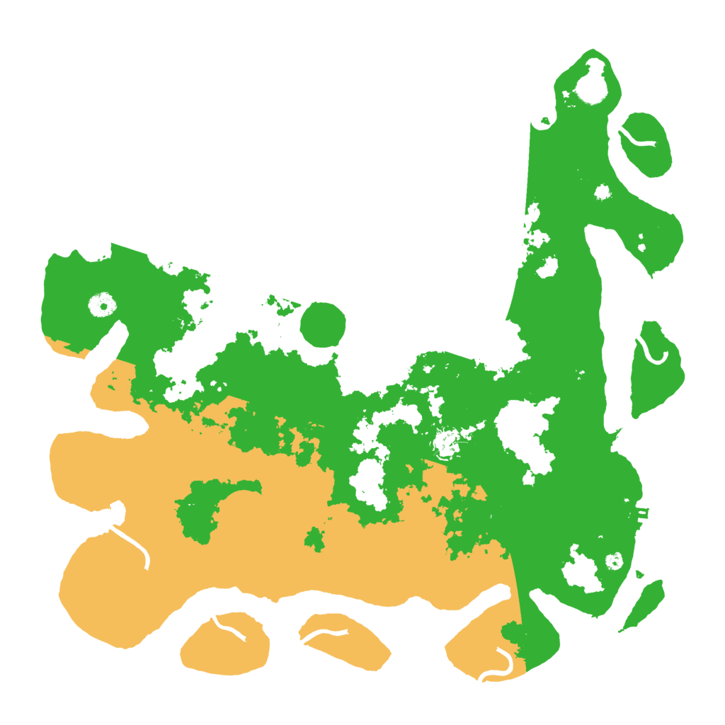 Biome Rust Map: Procedural Map, Size: 4250, Seed: 1991
