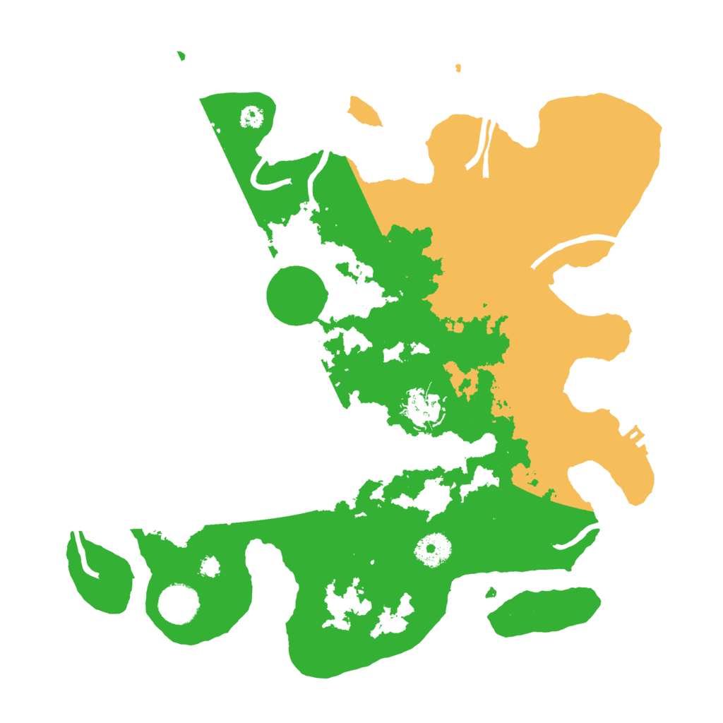 Biome Rust Map: Procedural Map, Size: 3200, Seed: 1872733944