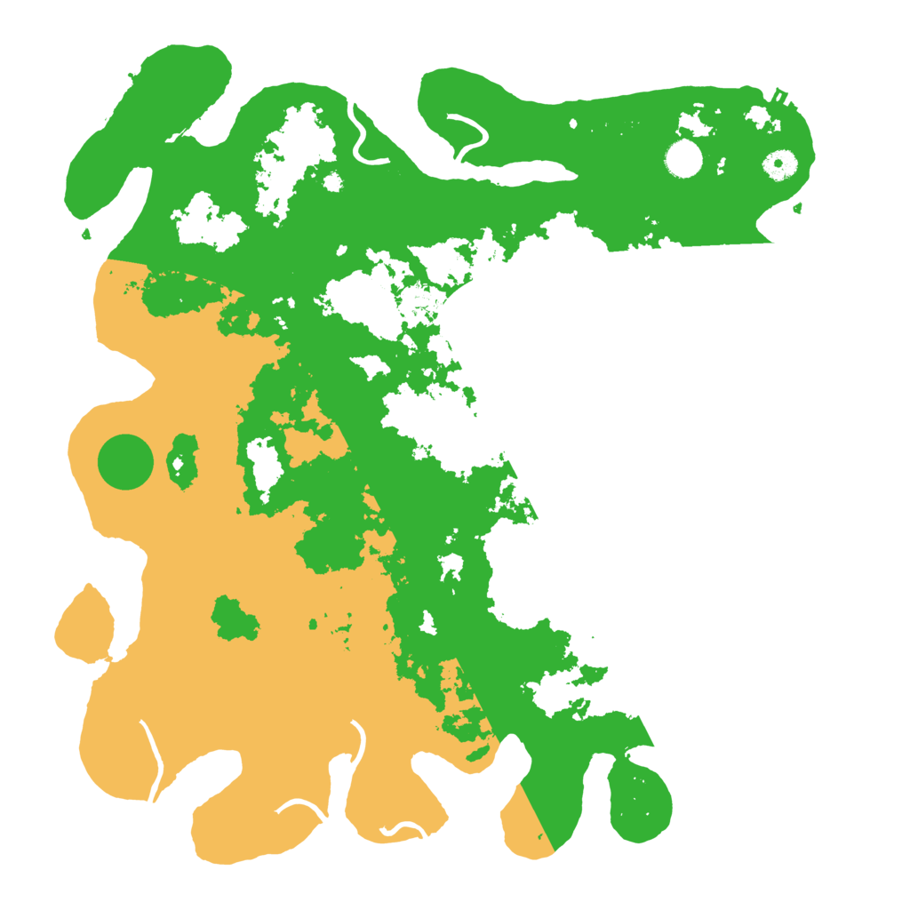 Biome Rust Map: Procedural Map, Size: 4300, Seed: 65124925