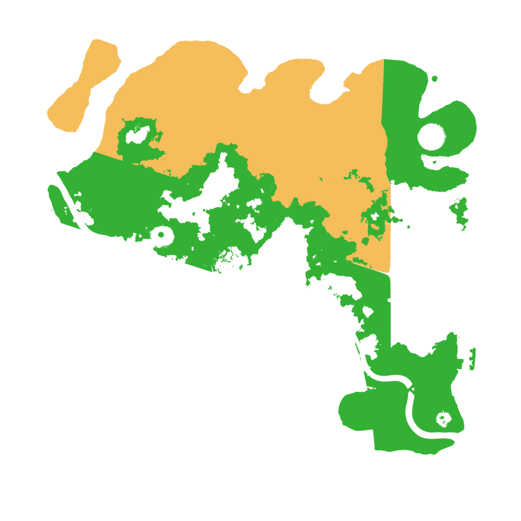 Biome Rust Map: Procedural Map, Size: 3550, Seed: 1745742