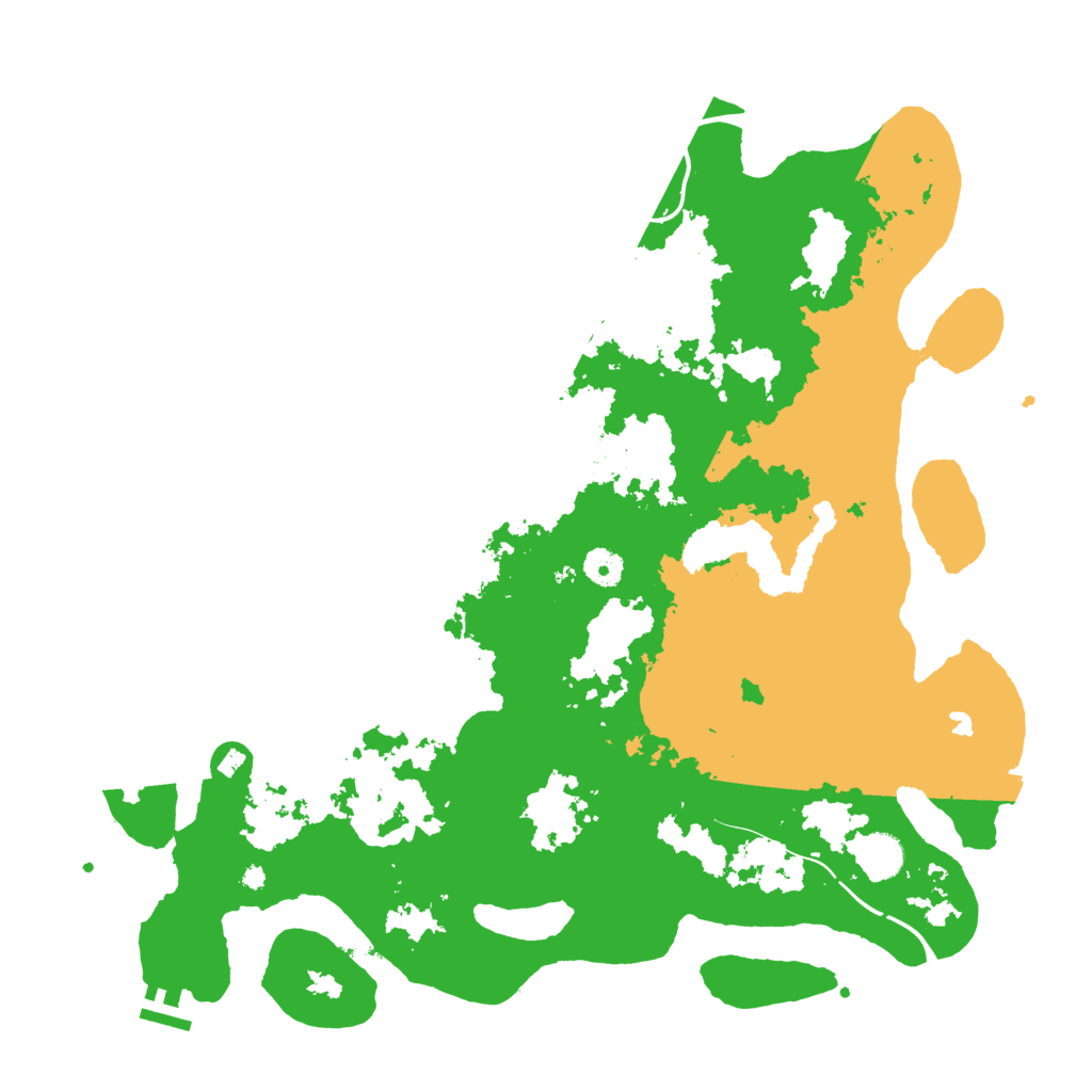 Biome Rust Map: Procedural Map, Size: 4250, Seed: 669090137