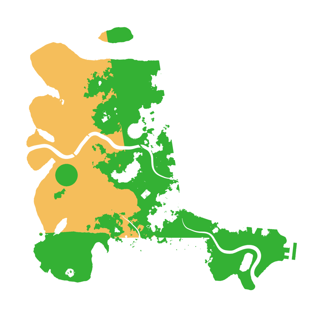 Biome Rust Map: Procedural Map, Size: 3750, Seed: 11974418