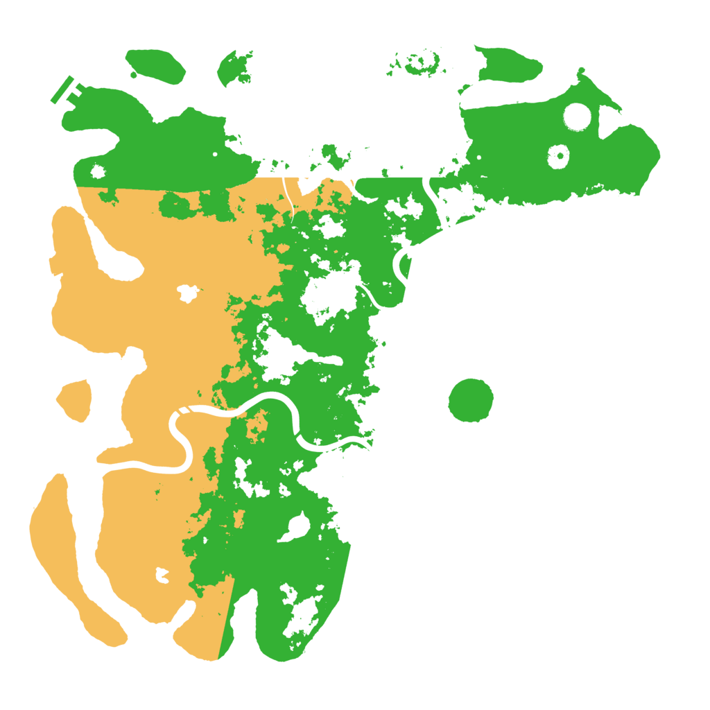 Biome Rust Map: Procedural Map, Size: 4500, Seed: 697056964