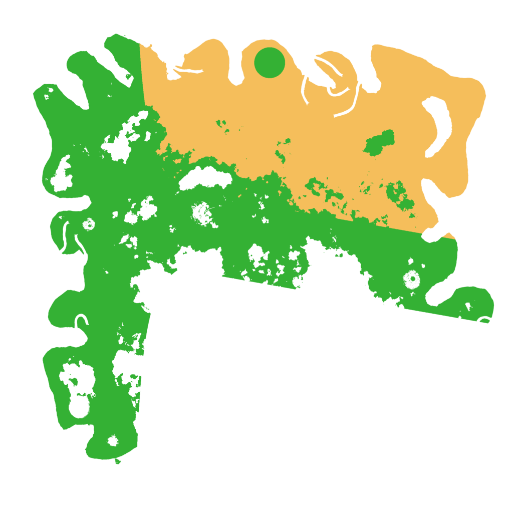 Biome Rust Map: Procedural Map, Size: 4400, Seed: 91489528