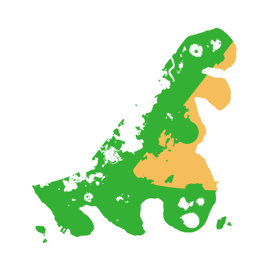 Biome Rust Map: Procedural Map, Size: 3000, Seed: 2116763024