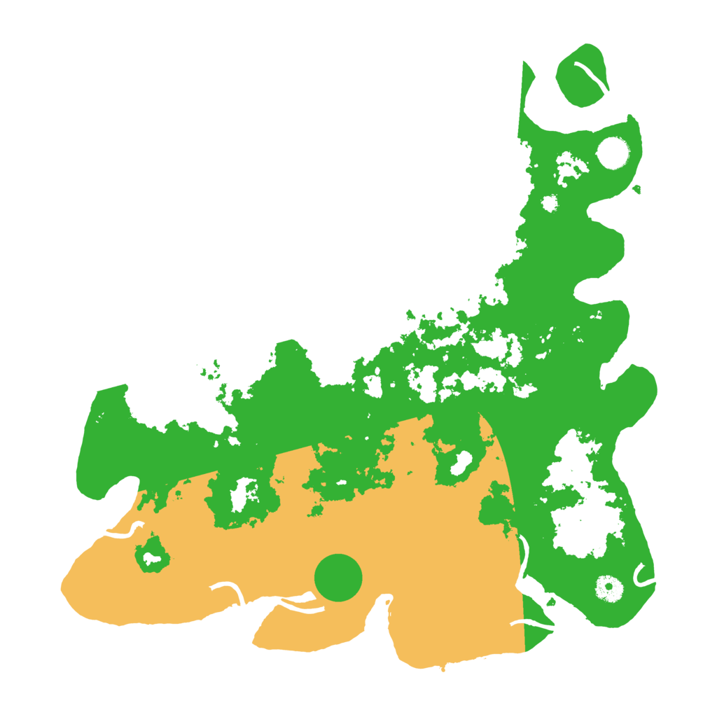 Biome Rust Map: Procedural Map, Size: 3950, Seed: 420763013