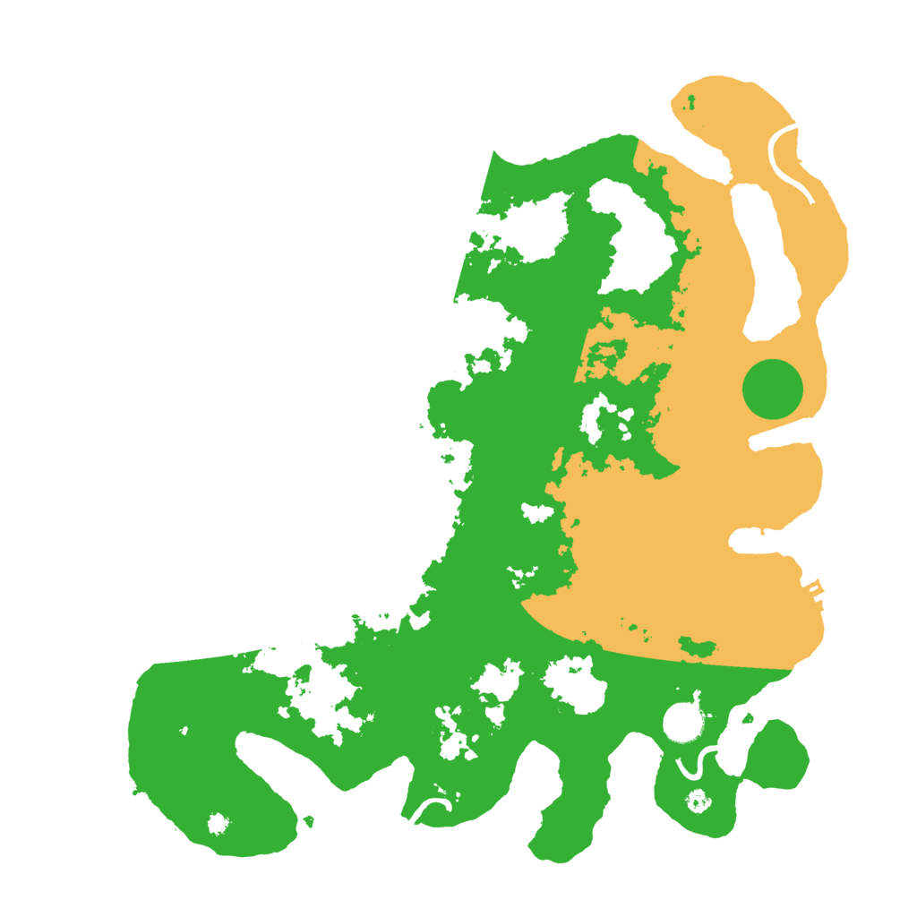 Biome Rust Map: Procedural Map, Size: 4000, Seed: 393991787