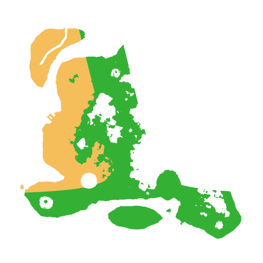 Biome Rust Map: Procedural Map, Size: 3000, Seed: 2069421951