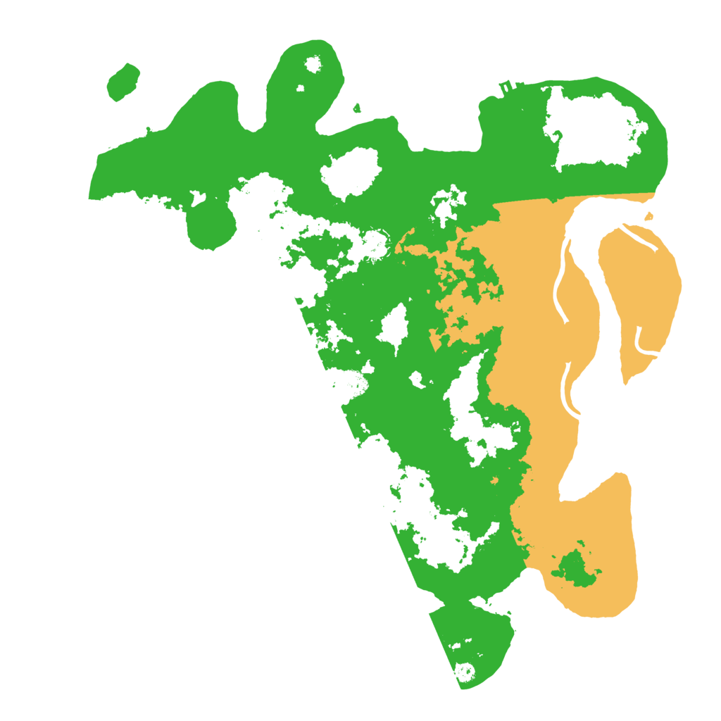 Biome Rust Map: Procedural Map, Size: 4000, Seed: 801568171