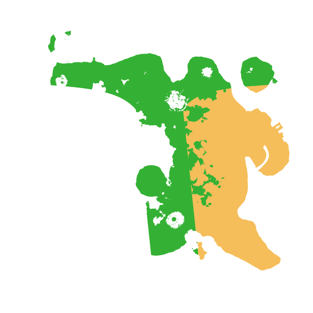 Biome Rust Map: Procedural Map, Size: 2800, Seed: 2104696331