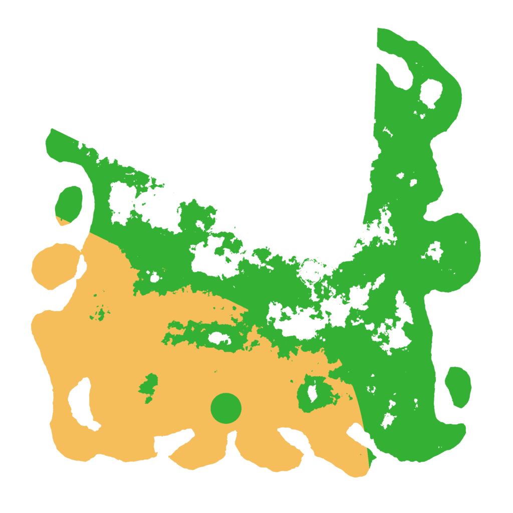 Biome Rust Map: Barren, Size: 4400, Seed: 9874653