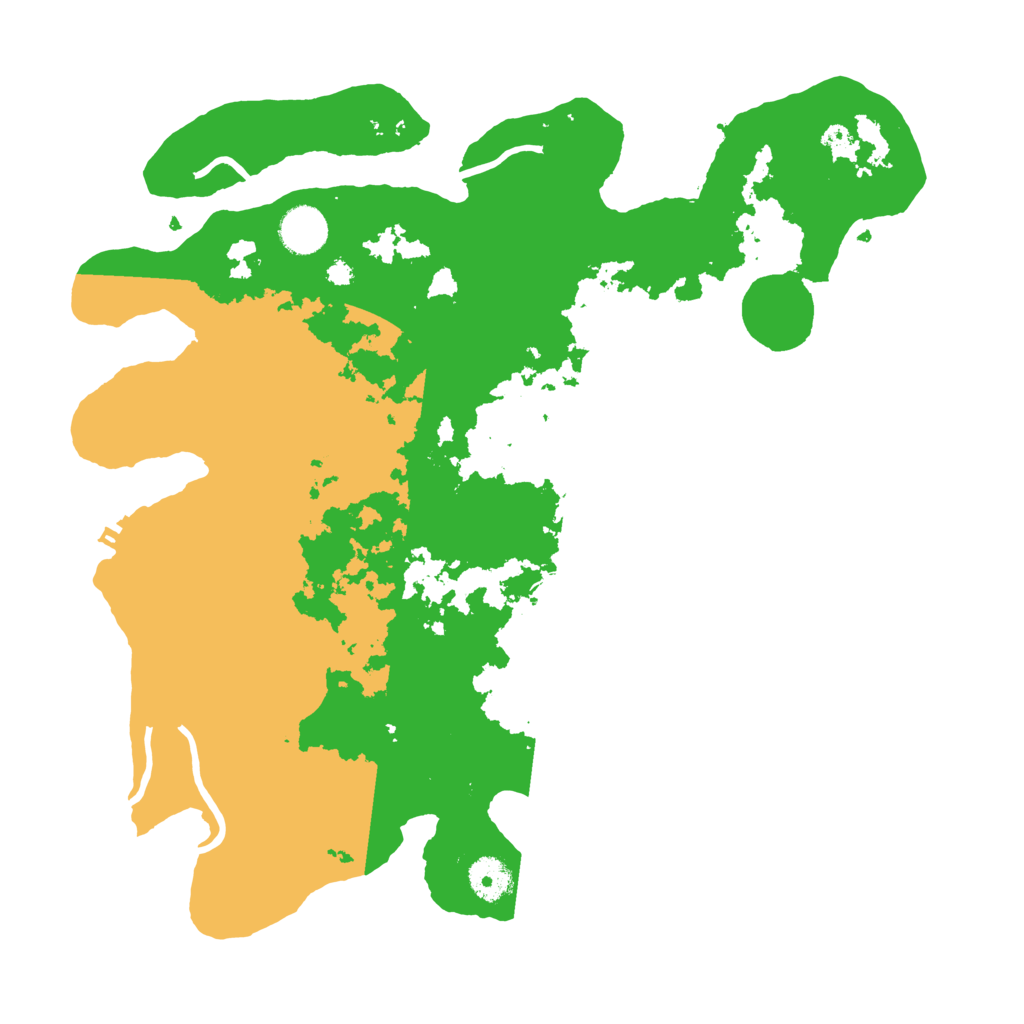 Biome Rust Map: Procedural Map, Size: 3750, Seed: 77616957