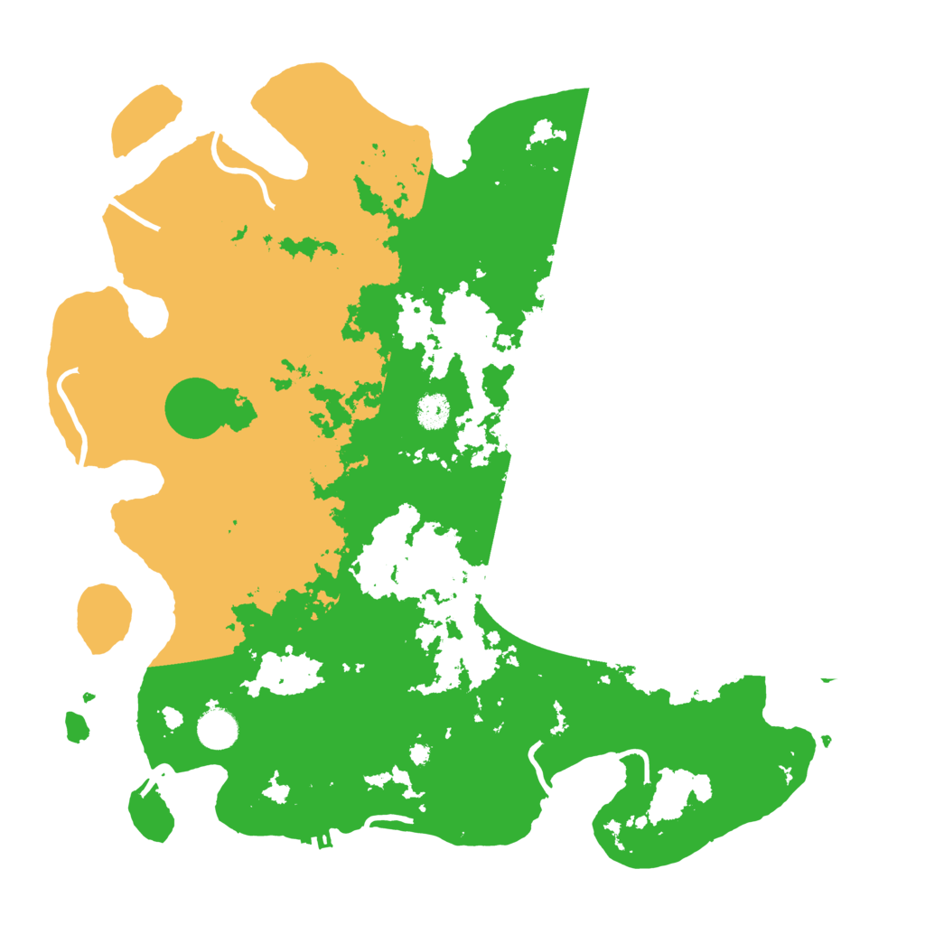 Biome Rust Map: Procedural Map, Size: 4000, Seed: 345124