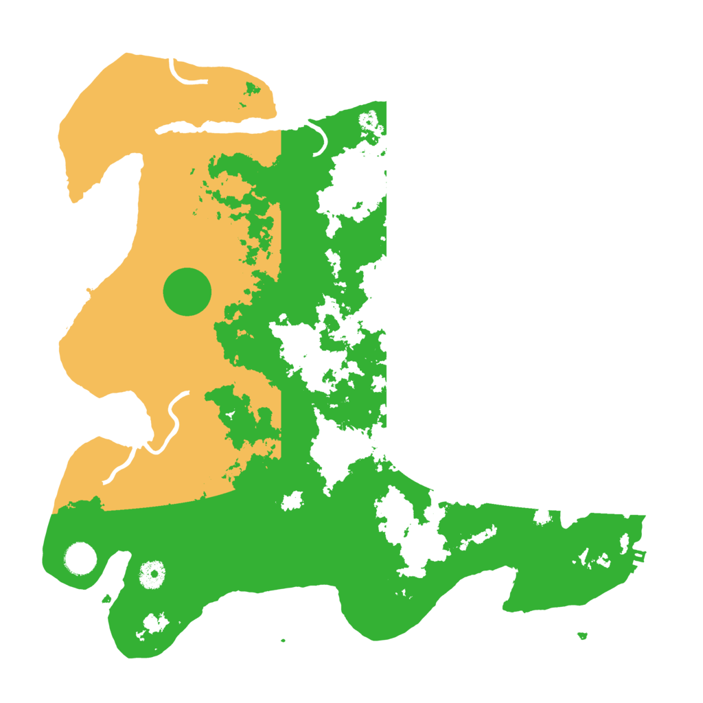 Biome Rust Map: Procedural Map, Size: 3850, Seed: 92029079